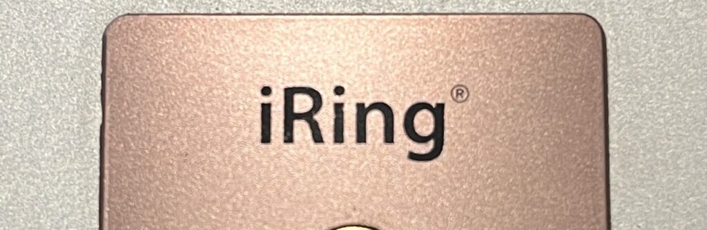 iRing正規品のロゴ